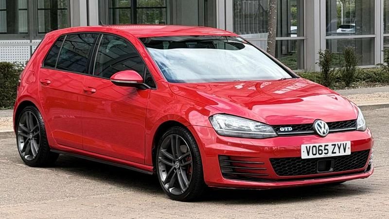 Używany VW Golf VII GTD 2015 Czerwony Hatchback