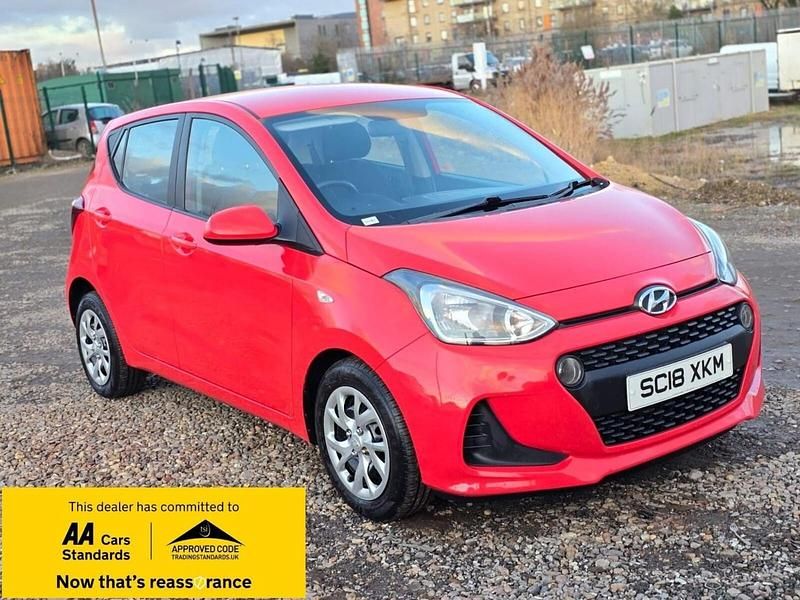 Red Used 2018 Hyundai i10 SE Hatchback | £6,988 (Fair price) - Image 1/4