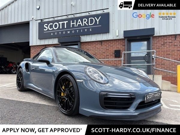 Blue Used 2017 Porsche 911 Turbo S Coupe | £104,991 (A bit pricey) - Image 1/1