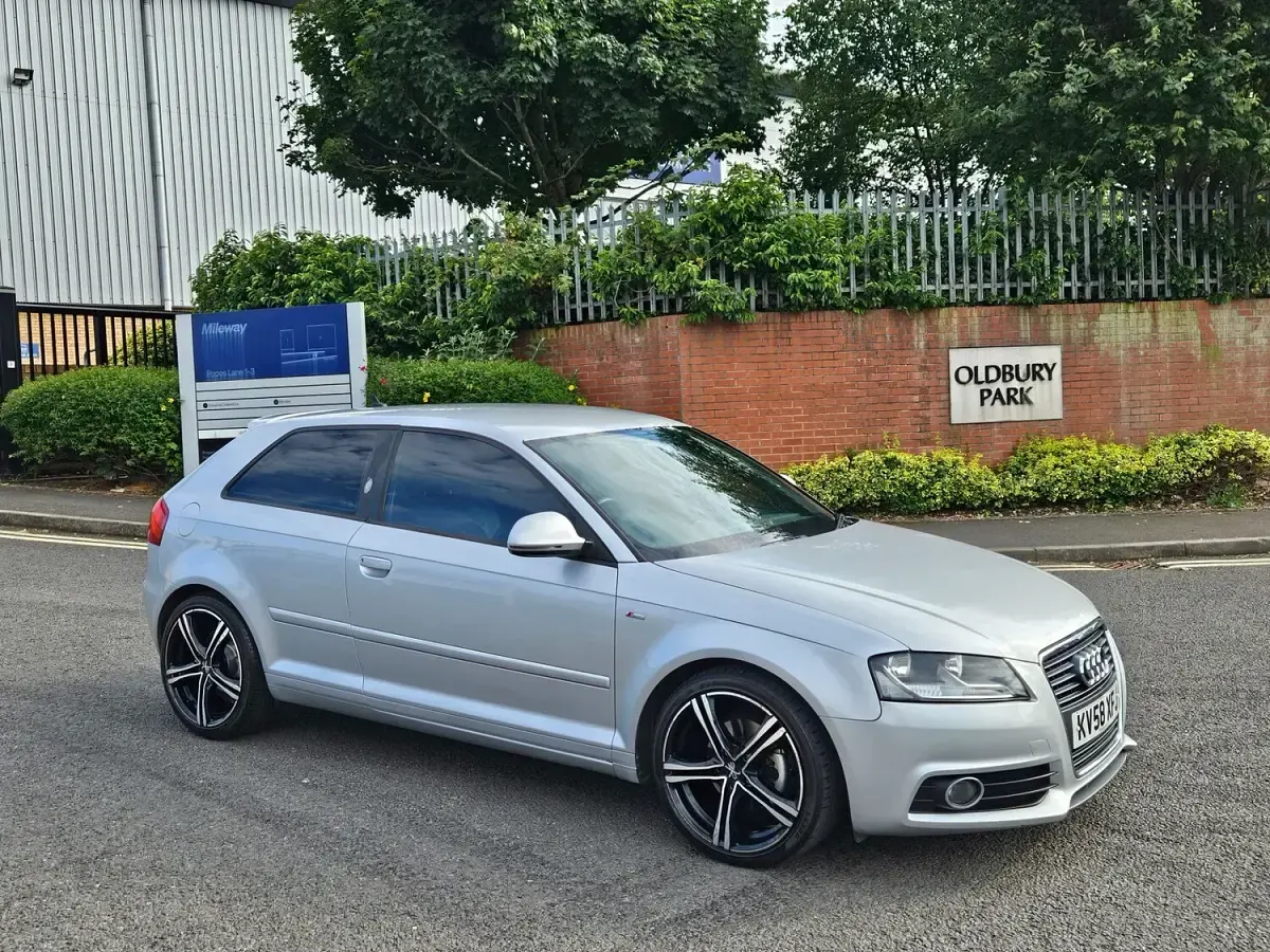 Used Audi A3 S-Line 2008 Silver Hatchback