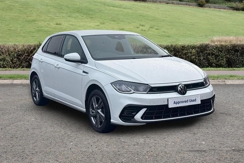 Used VW Polo R-line 80 HP (58 kW) 2022 White Hatchback