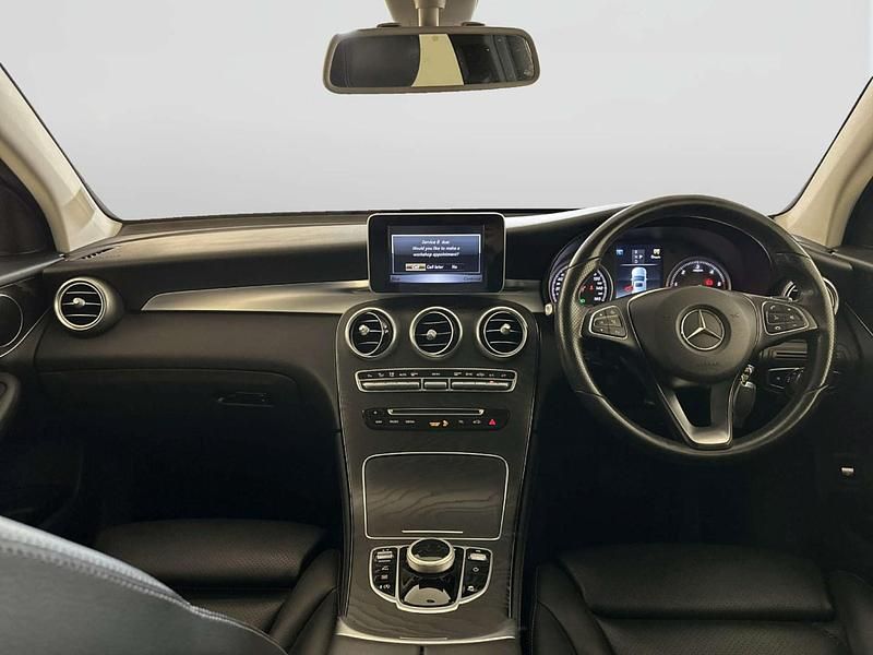 Used Mercedes GLC220 170 HP (125 kW) 2018 Blue Coupe