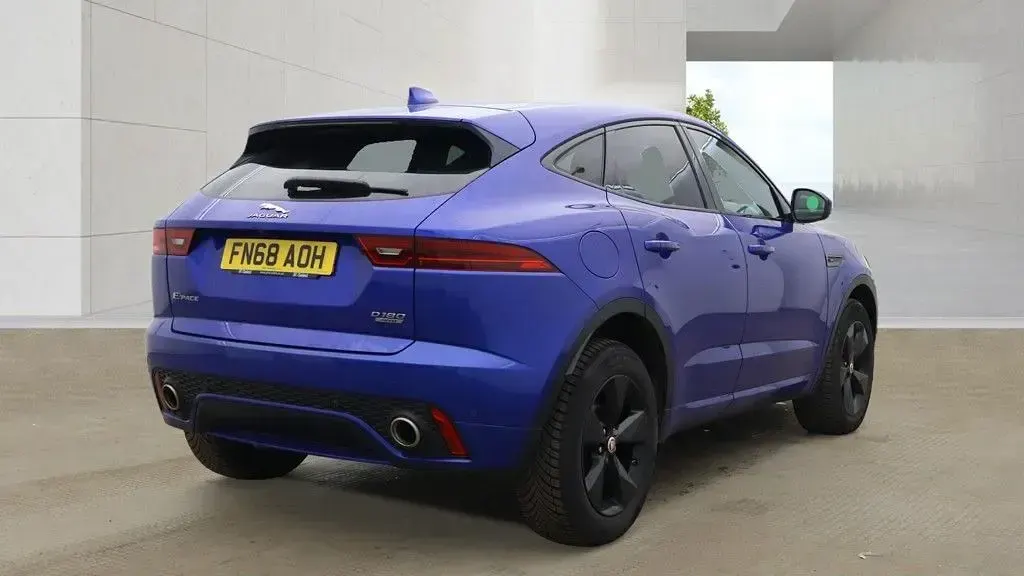 Used Jaguar E-Pace R-Dynamic 180 HP (132 kW) 2018 Blue SUV