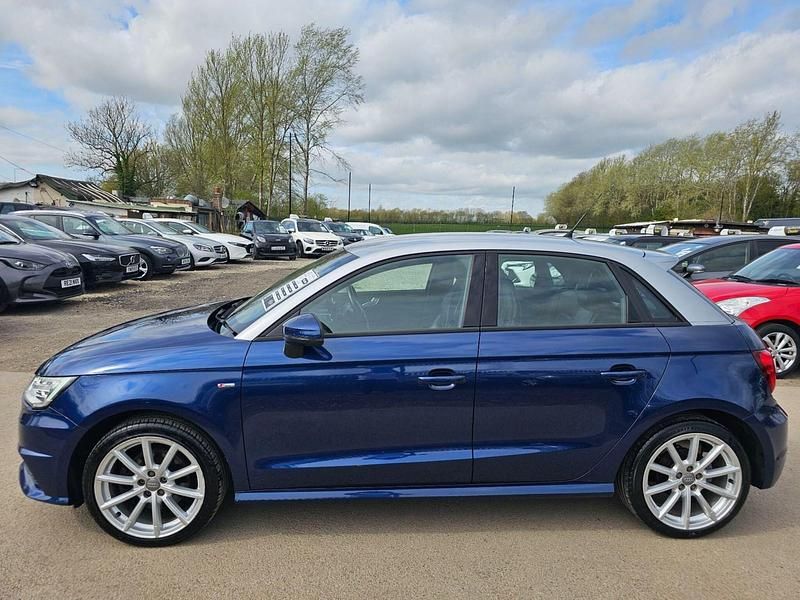 Used Audi A1 Sportback S-Line 2016 Blue Hatchback