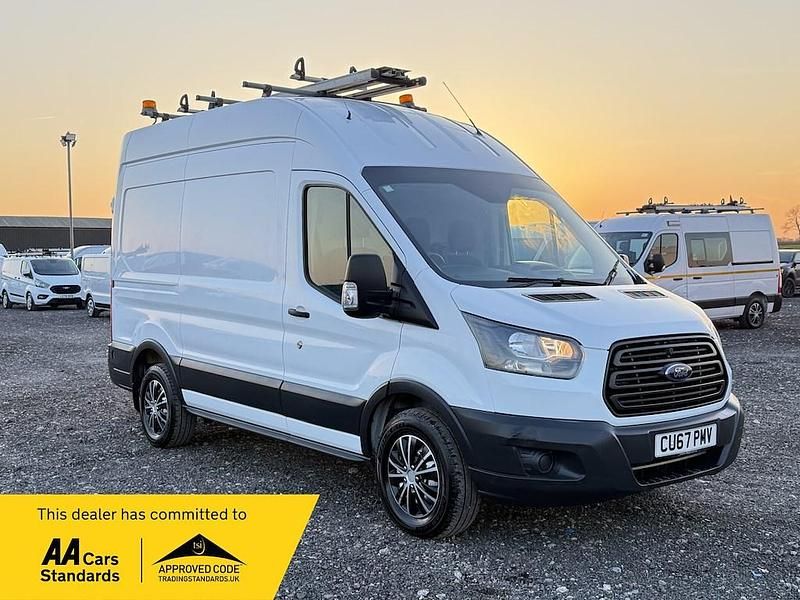 Used Ford Transit 170 HP (125 kW) 2017 White Van
