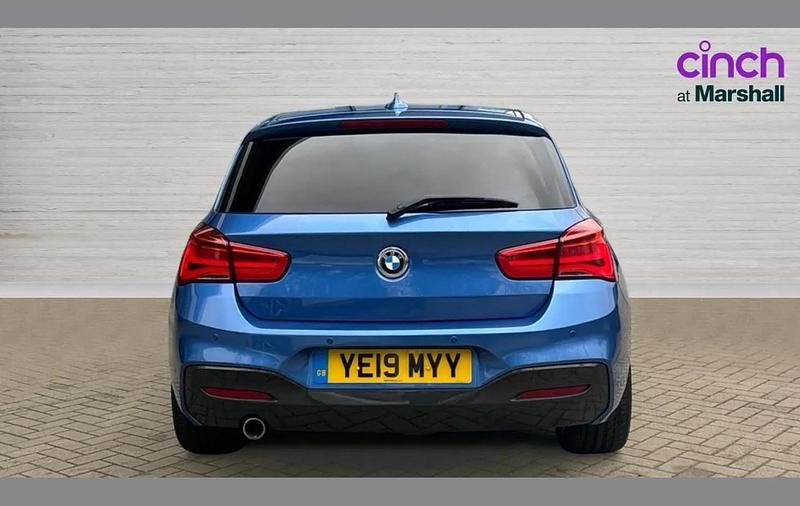 Used BMW 118 M Sport 150 HP (110 kW) 2019 Blue Hatchback