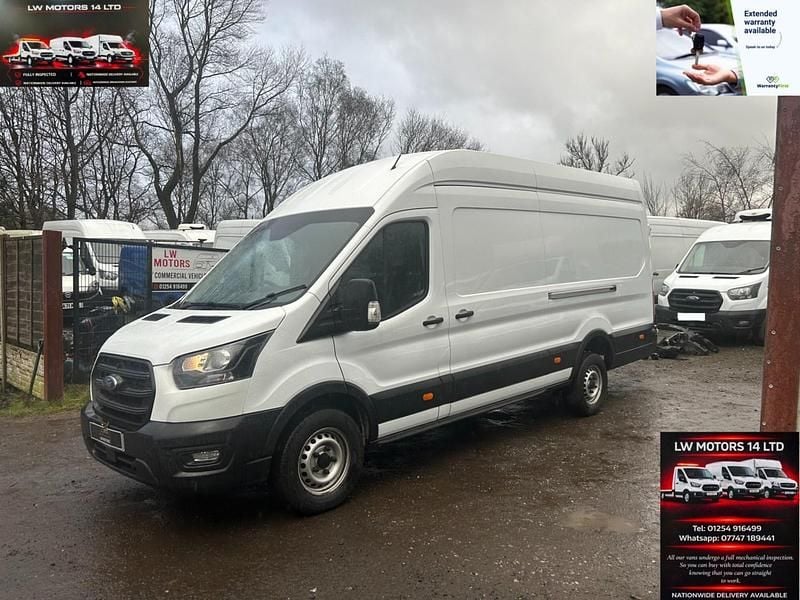 Used Ford Transit 130 HP (95 kW) 2024 White Van