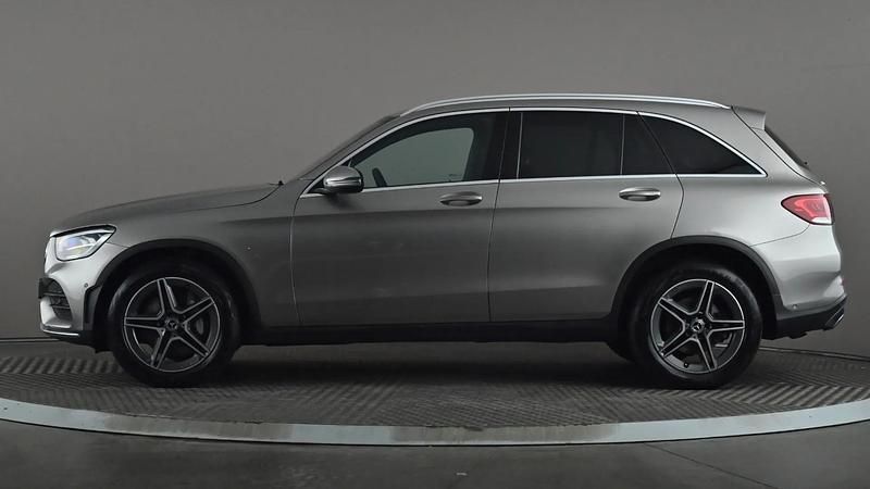 Used Mercedes GLC220 AMG line 194 HP (142 kW) 2020 Silver SUV