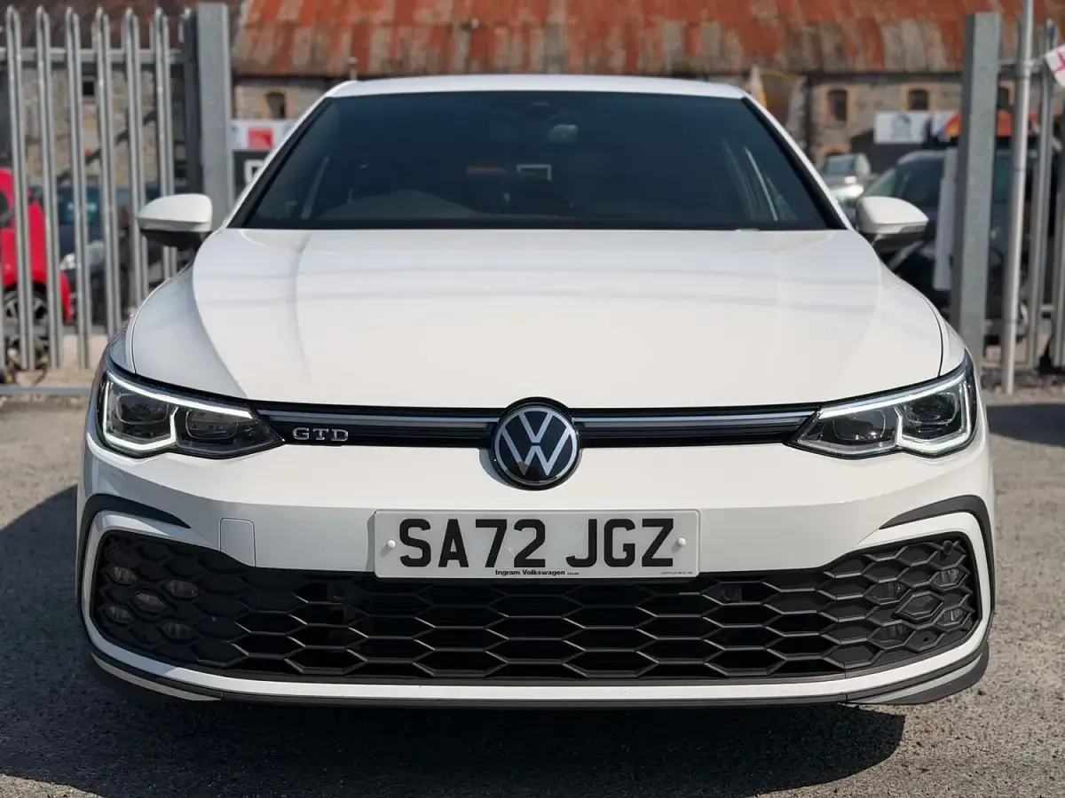 Used VW Golf VIII GTD 2022 White Hatchback
