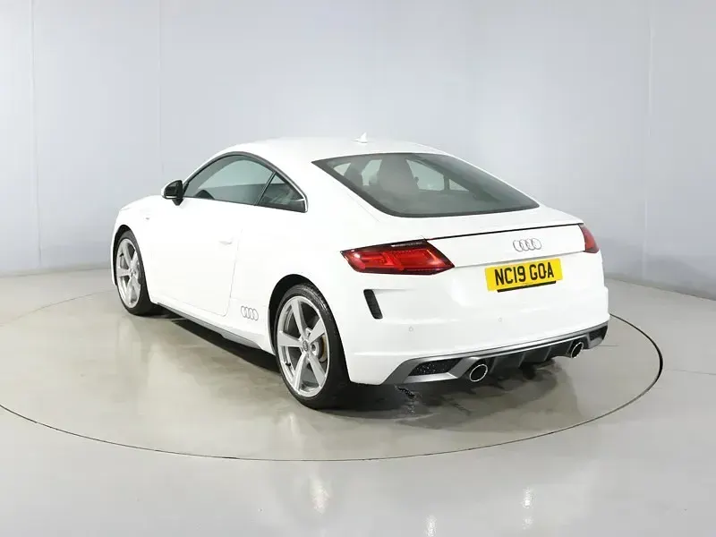 Used Audi TT S-Line 197 HP (144 kW) 2019 White Coupe
