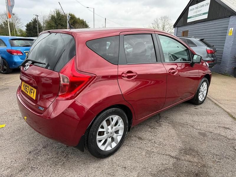 Used Nissan Note Acenta Premium 2013 Red Hatchback