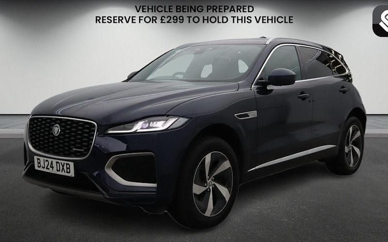 Used Jaguar F-Pace R-Dynamic 404 HP (297 kW) 2024 Portofino blue SUV