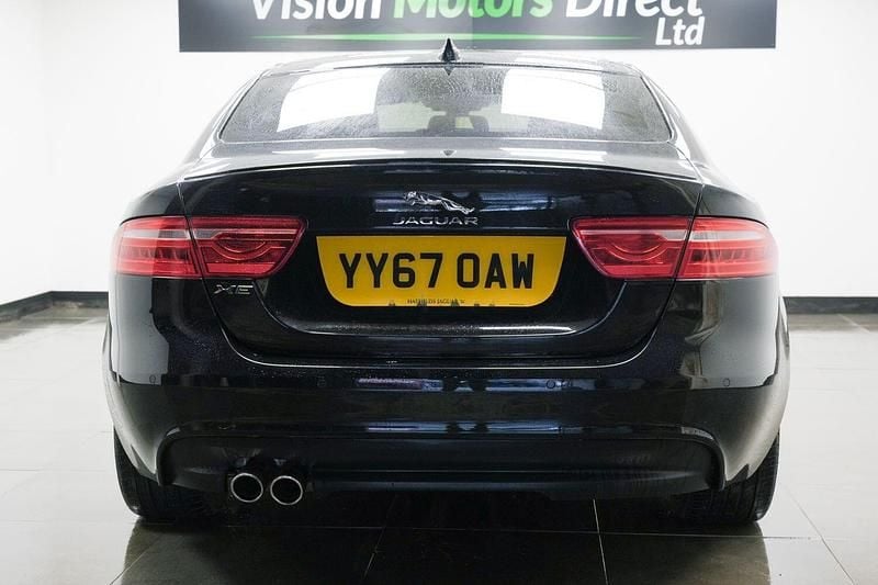 Used Jaguar XE R-Sport 180 HP (132 kW) 2017 Black Sedan