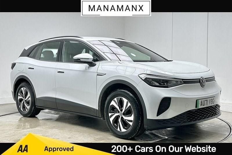 White Used 2021 VW ID.4 Pure SUV | £16,490 (Good price) - Image 1/3