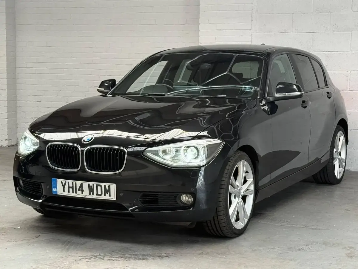 Used BMW 120 184 HP (135 kW) 2014 Black Hatchback