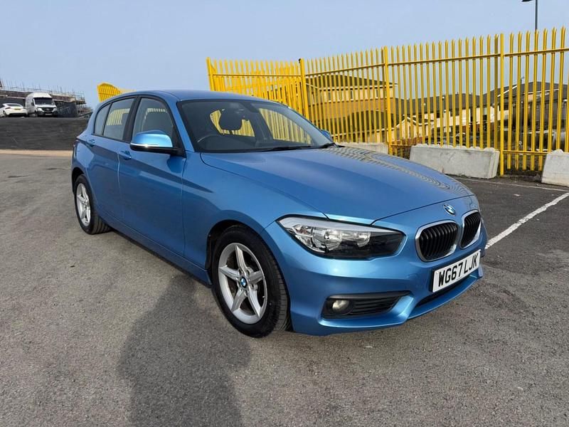 Used BMW 118 Comfort Edition 2017 Blue Hatchback
