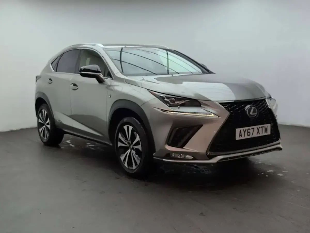 Used Lexus NX300h Sport Line 194 HP (142 kW) 2018 Silver SUV