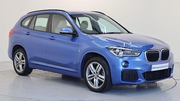 Blue Used 2018 BMW X1 M Sport SUV | £15,850 (Fair price) - Image 1/4