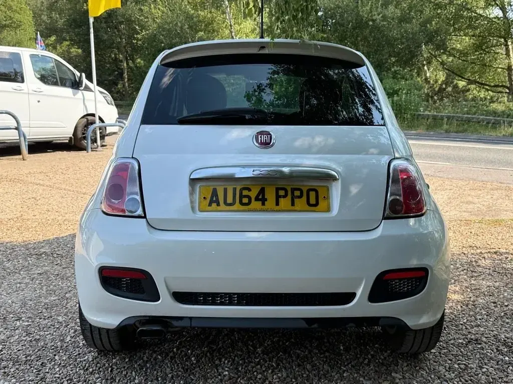 Used Fiat 500 S 105 HP (77 kW) 2014 White Hatchback