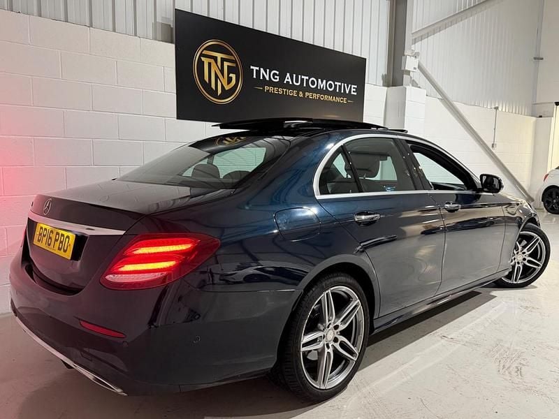 Used Mercedes E220 AMG line 2016 Green Sedan