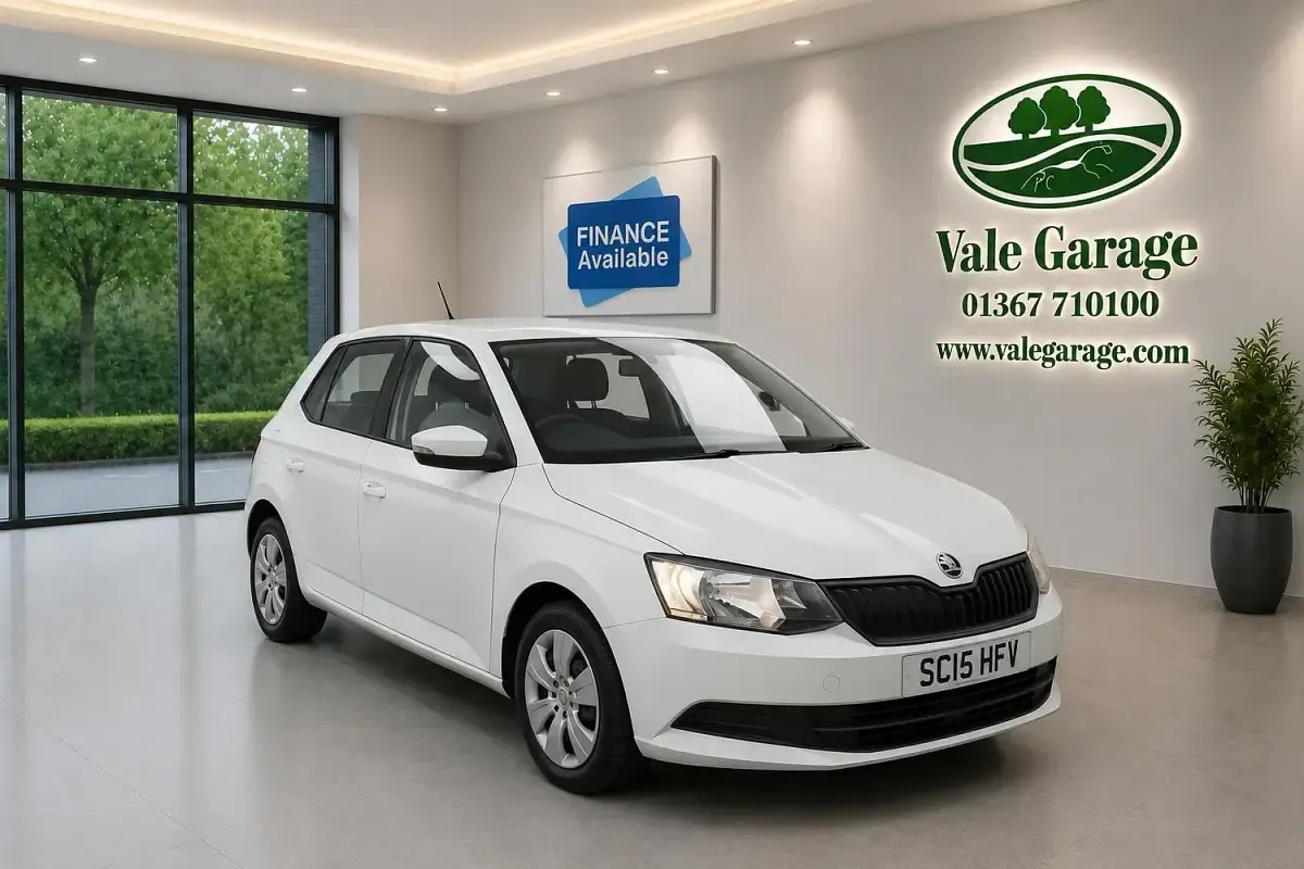 Used Skoda Fabia 2015 White Hatchback