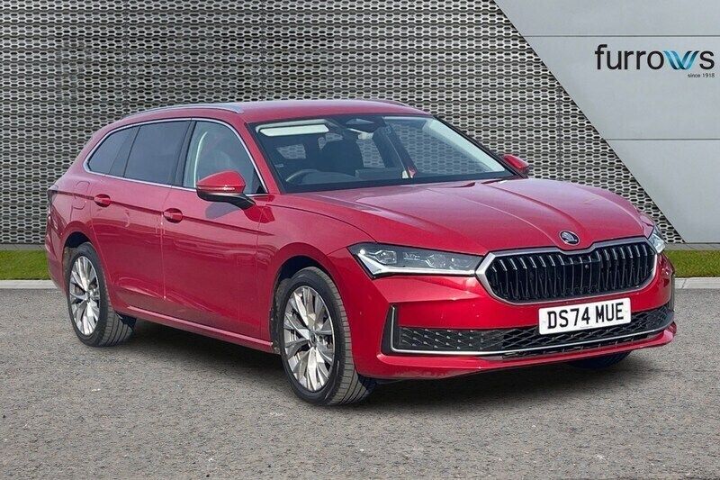 Red Used 2024 Skoda Superb SE L Estate | £28,995 (Expensive) - Image 1/4