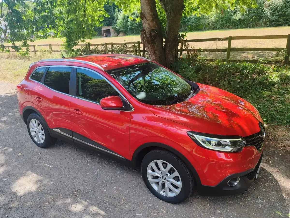 Used Renault Kadjar Dynamique 110 HP (80 kW) 2016 Red SUV