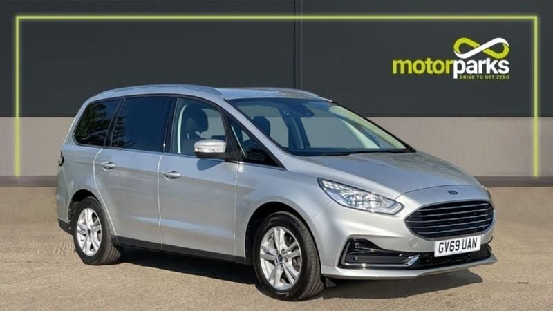 Used Ford Galaxy Titanium 150 HP (110 kW) 2020 Silver MPV