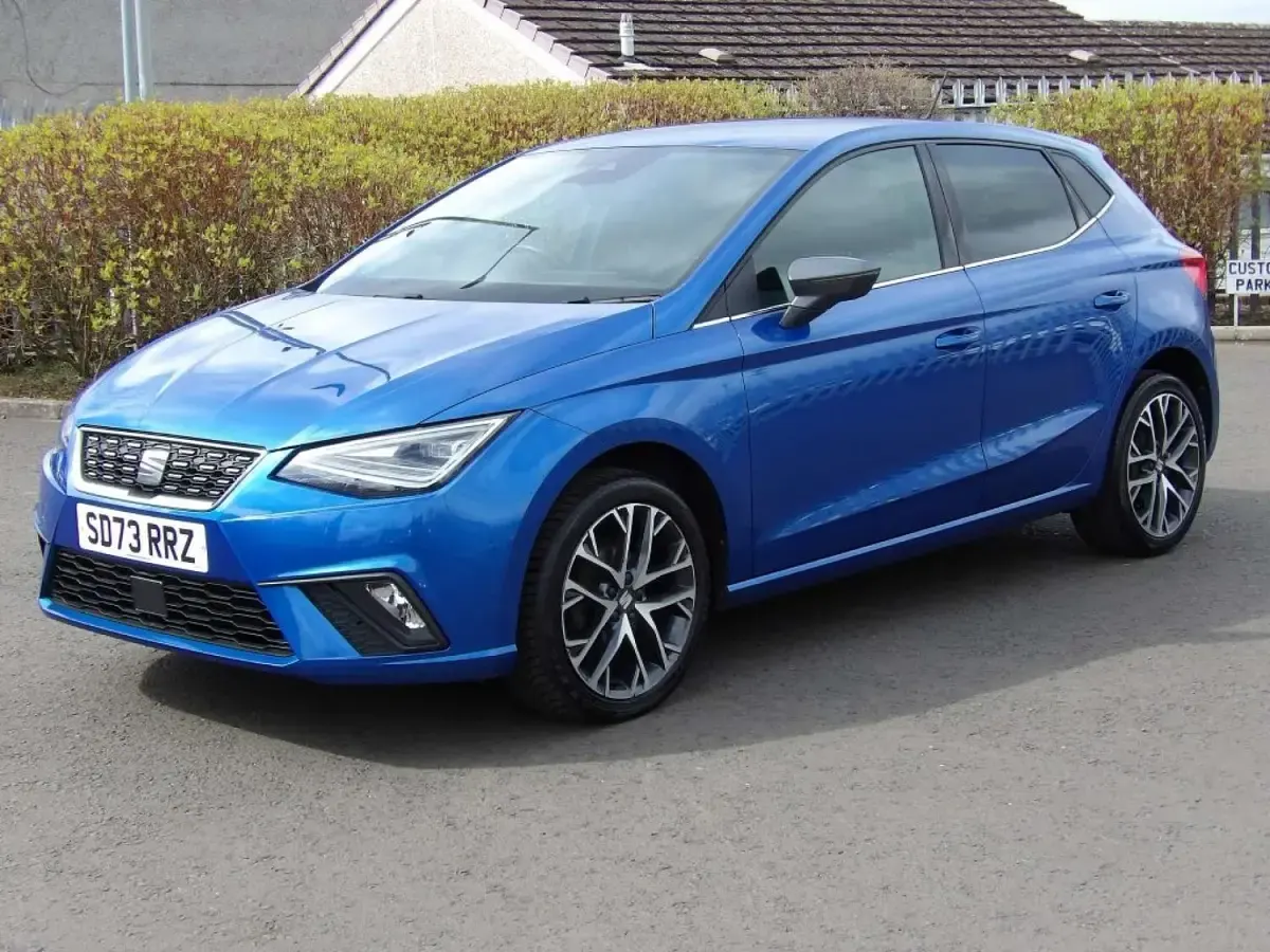 Used Seat Ibiza XCELLENCE 2023 Blue Hatchback