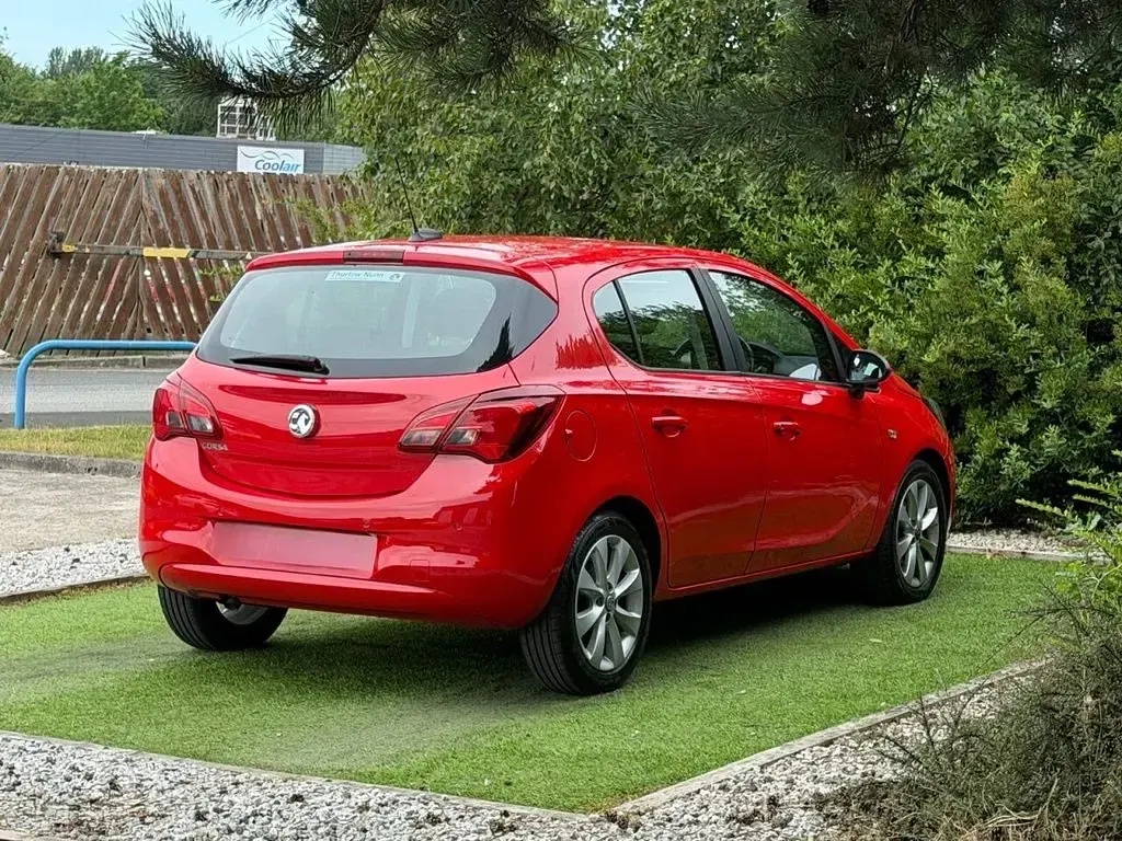 Used Vauxhall Corsa 90 HP (66 kW) 2018 Red Hatchback