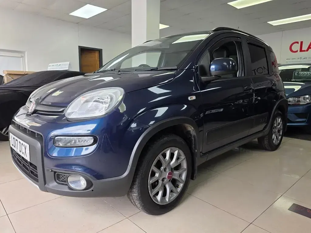 Used Fiat Panda 4x4 2017 Blue Hatchback