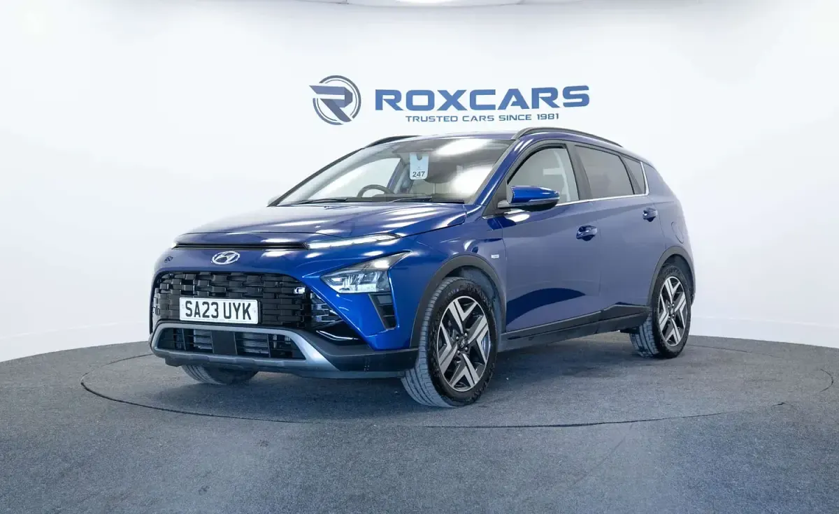 Used Hyundai Bayon Premium 100 HP (73 kW) 2023 Blue SUV