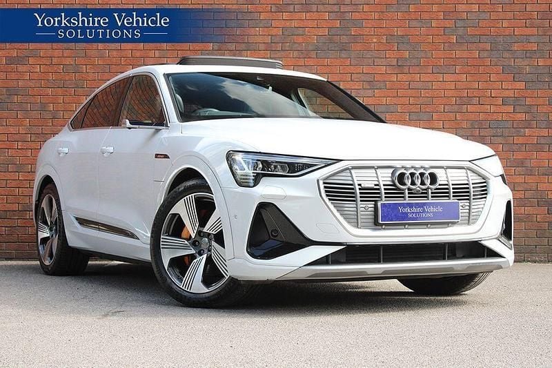 Used Audi e-tron S-Line 300 kW (408 HP) 2020 White SUV