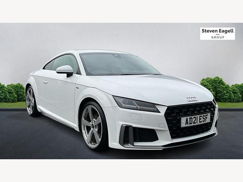 Used Audi TT S-Line 197 HP (144 kW) 2021 White Coupe