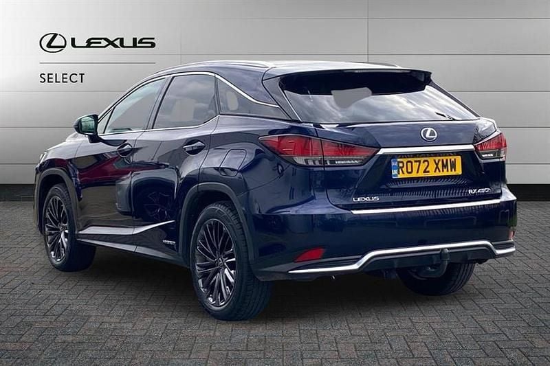 Used Lexus RX450h 313 HP (230 kW) 2022 Blue SUV