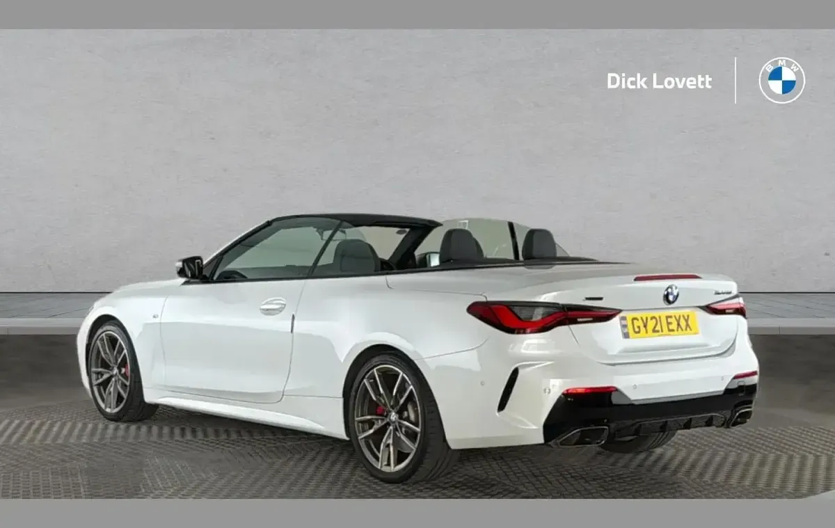 Used BMW M440 M Sport 368 HP (270 kW) 2021 White Sedan
