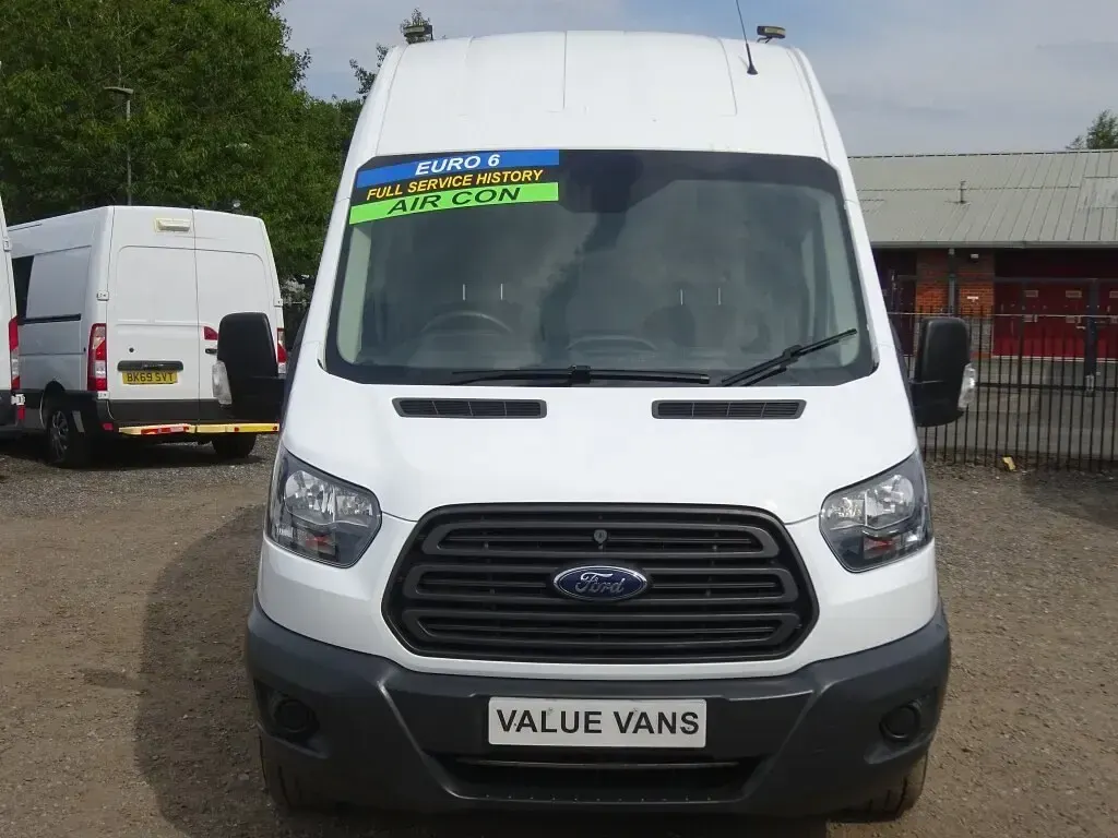 Used Ford Transit 130 HP (95 kW) 2019 White Van