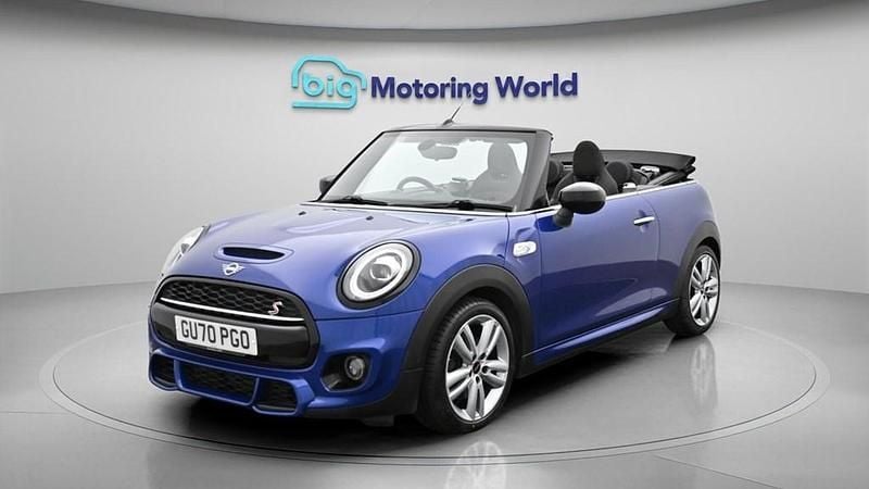 Used Mini Cooper S Cabriolet Sport 192 HP (141 kW) 2020 Blue Cabriolet