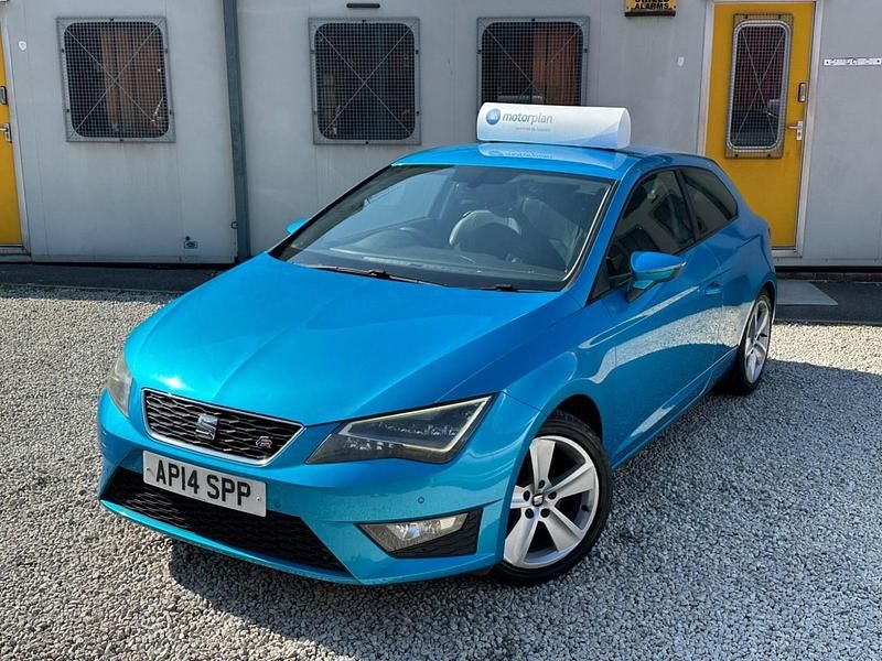 Used Seat Leon FR 2014 Blue Hatchback