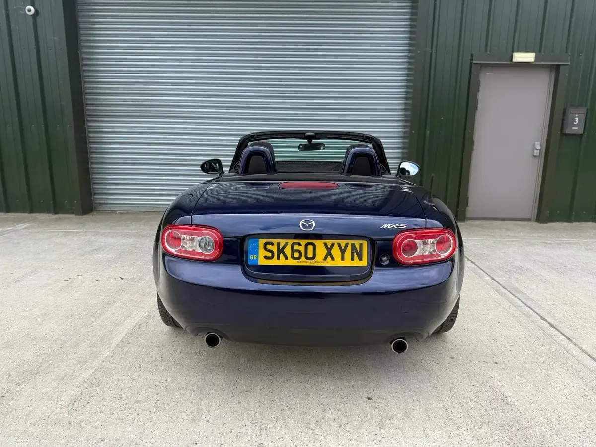 Used Mazda MX5 126 HP (92 kW) 2010 Blue Cabriolet