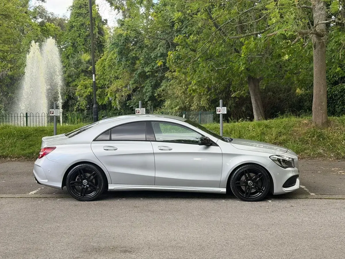 Used Mercedes CLA220 AMG line 2017 Silver Sedan