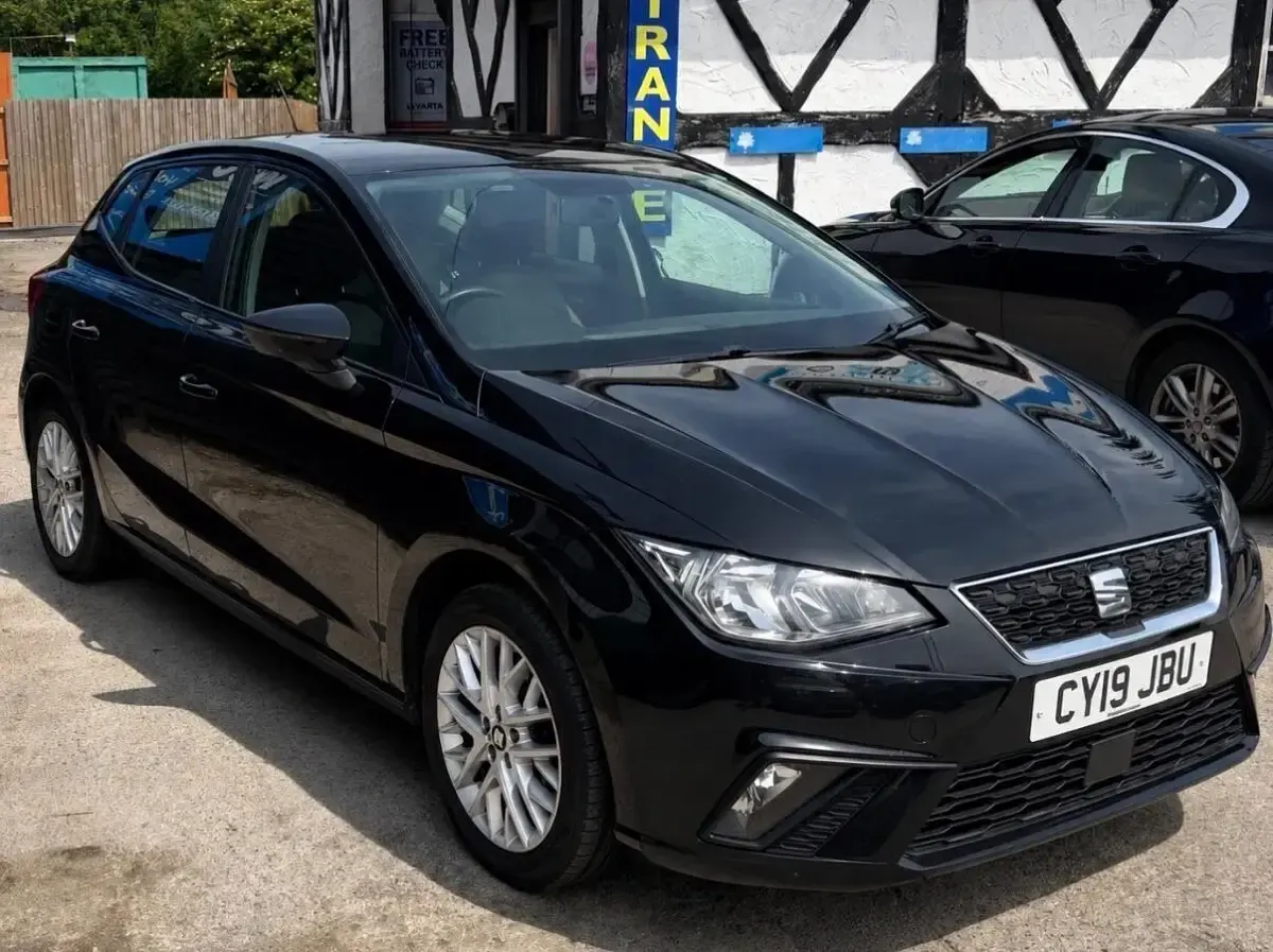 Used Seat Ibiza SE Technology 80 HP (58 kW) 2019 Black Hatchback