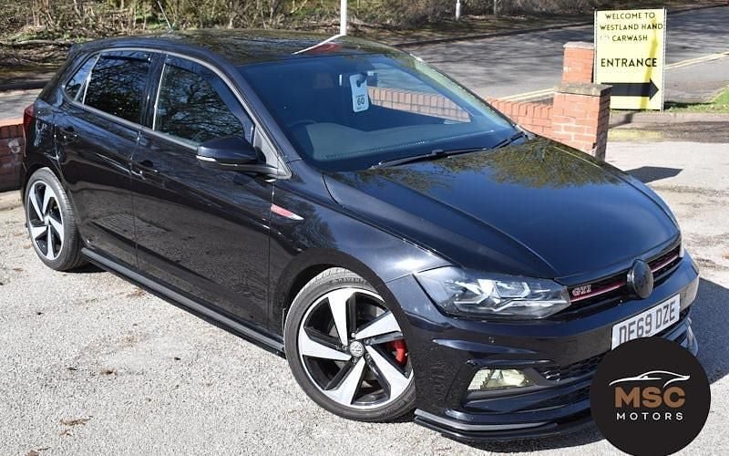 Used VW Polo GTI 200 HP (147 kW) 2019 Black Hatchback