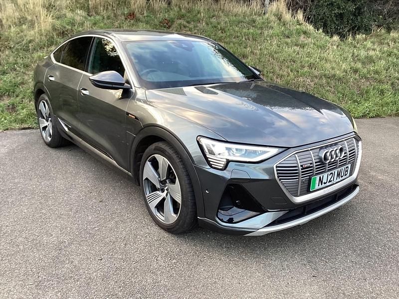 Used Audi e-tron S-Line 300 kW (408 HP) 2021 Grey SUV