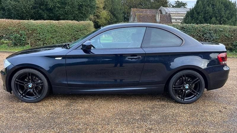 Used BMW 120 Coupé Sport Line 170 HP (125 kW) 2012 Black Coupe