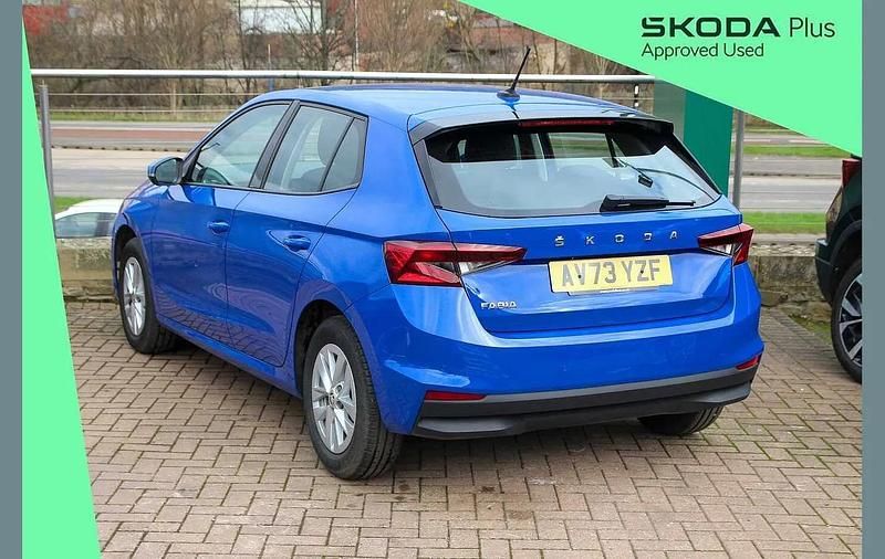 Used Skoda Fabia Comfort 108 HP (79 kW) 2023 Blue Hatchback