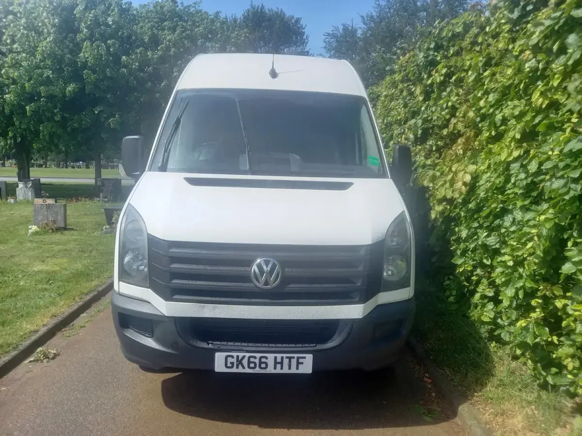 Usado VW Crafter 136 HP (100 kW) 2016 Branco Van
