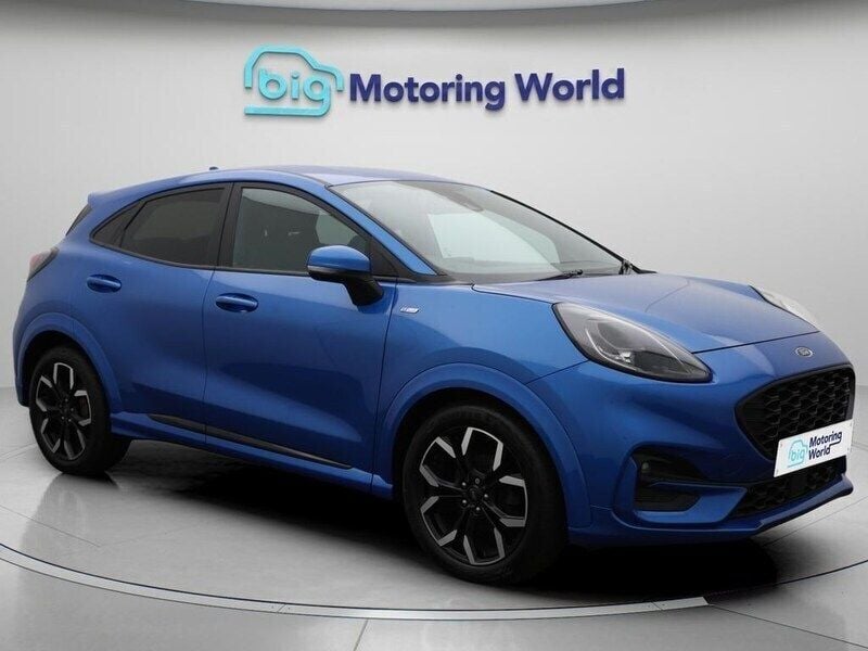 Blue Used 2022 Ford Puma ST-Line X SUV | £13,500 (Super price) - Image 1/4