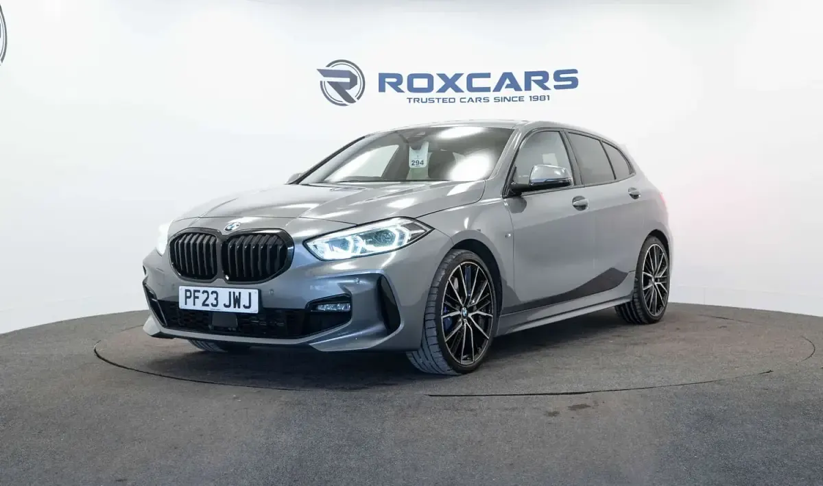 Used BMW 118 M Sport 136 HP (100 kW) 2023 Grey Hatchback