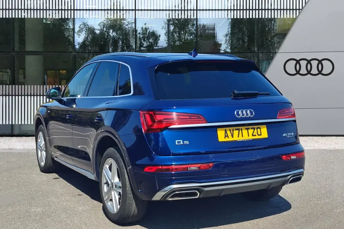 Used Audi Q5 S-Line 2022 Blue SUV